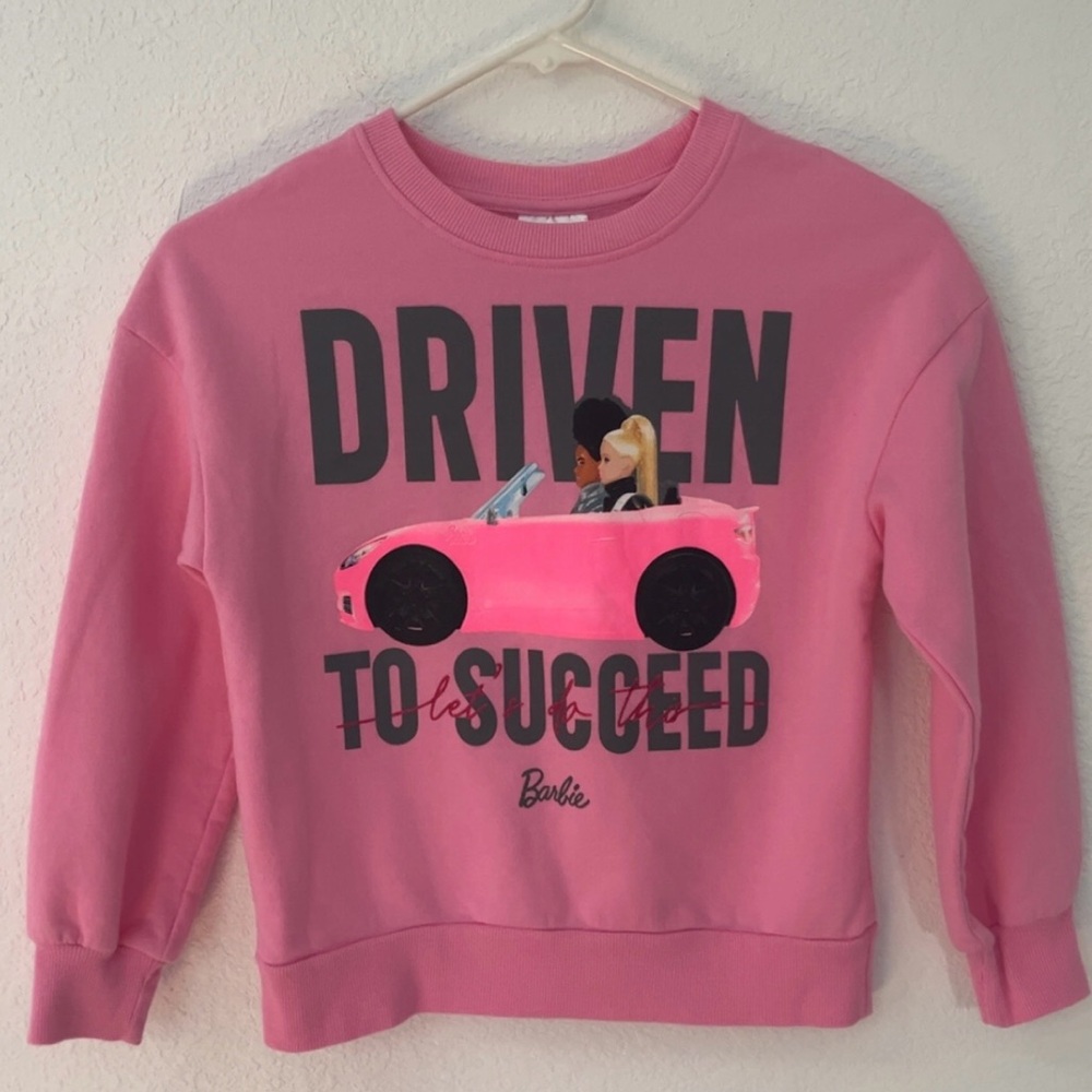 Barbie Pink Sweatshirt 7/8